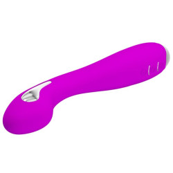 PRETTY LOVE - HECTOR WIEDERAUFLADBARER ELEKTROSCHOCK-VIBRATOR WASSERDICHT LILA – Produktansicht 2