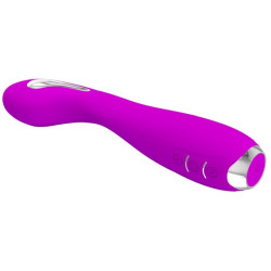 PRETTY LOVE - HECTOR WIEDERAUFLADBARER ELEKTROSCHOCK-VIBRATOR WASSERDICHT LILA – Produktansicht 3