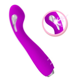 PRETTY LOVE - HECTOR WIEDERAUFLADBARER ELEKTROSCHOCK-VIBRATOR WASSERDICHT LILA – Produktansicht 4
