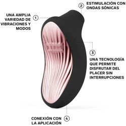 LELO - SONA 3 CRUISE SONIC KLITORALSAGER SCHWARZ – Produktansicht 4