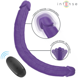 INTENSE - GUNTER DILDO DOPPELVIBRATOR 40 CM LILA FERNBEDIENUNG – Produktansicht 2