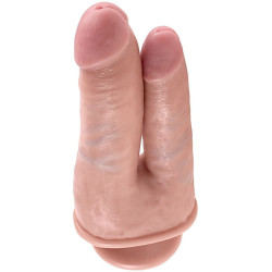 KING COCK - DOUBLE PENETRATOR FLEISCH – Produktansicht 2