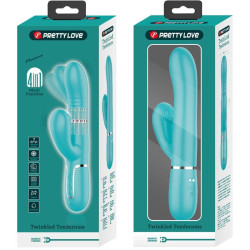 PRETTY LOVE - MULTIFUNKTIONS-G-SPOT-VIBRATOR AQUA GRÜN – Produktansicht 4