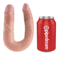 KING COCK - DOPPELPENETRATIONSDILDO 13.9 CM NATÜRLICH – Produktansicht 4
