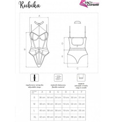 LIVCO CORSETTI FASHION - MELISENDA CF 1709 BADEMANTEL + HEMD + STRING SCHWARZ S – D-242132 – Produktansicht 4