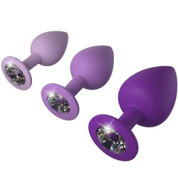 FANTASY FOR HER - VIOLETTES ANALPLUG-SET – Produktansicht 3