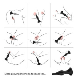 ARMONY - VIBRATOR & ANALPLUG FERNBEDIENUNG SCHWARZ – D-238044 – Produktansicht 2