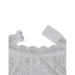 SUBBLIME - 953850 SPITZEN-BODYSUIT WEISS S/M – Produktansicht 7
