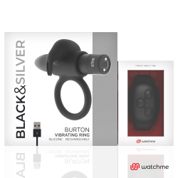 BLACK&SILVER - BURTON COCKRING-UHR MIT FERNBEDIENUNG – Produktansicht 6