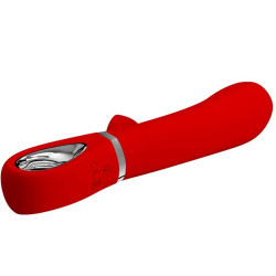 PRETTY LOVE - THOMAS MULTIFUNKTIONS-G-SPOT-VIBRATOR ROT – Produktansicht 3