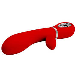 PRETTY LOVE - THOMAS MULTIFUNKTIONS-G-SPOT-VIBRATOR ROT – Produktansicht 4