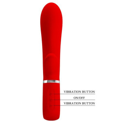 PRETTY LOVE - THOMAS MULTIFUNKTIONS-G-SPOT-VIBRATOR ROT – Produktansicht 6