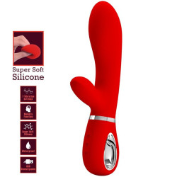 PRETTY LOVE - THOMAS MULTIFUNKTIONS-G-SPOT-VIBRATOR ROT – Produktansicht 7