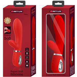 PRETTY LOVE - THOMAS MULTIFUNKTIONS-G-SPOT-VIBRATOR ROT – Produktansicht 9