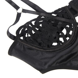 SUBBLIME - 954055 SEXY SPITZEN-BODY SCHWARZ S/M – Produktansicht 7