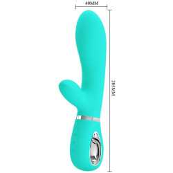 PRETTY LOVE - THOMAS MULTIFUNKTIONS-G-SPOT-VIBRATOR AQUA GREEN – Produktansicht 5