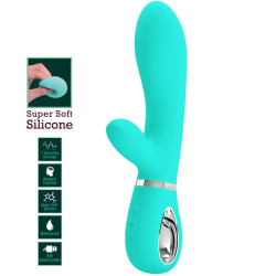 PRETTY LOVE - THOMAS MULTIFUNKTIONS-G-SPOT-VIBRATOR AQUA GREEN – Produktansicht 7