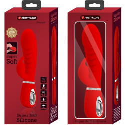 PRETTY LOVE - PRESCOTT MULTIFUNKTIONS-G-SPOT-VIBRATOR ROT – Produktansicht 9