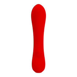 PRETTY LOVE - PRESCOTT WIEDERAUFLADBARER VIBRATOR ROT – Produktansicht 2