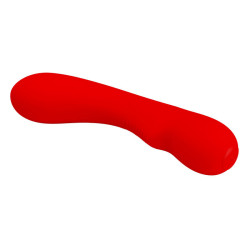 PRETTY LOVE - PRESCOTT WIEDERAUFLADBARER VIBRATOR ROT – Produktansicht 4