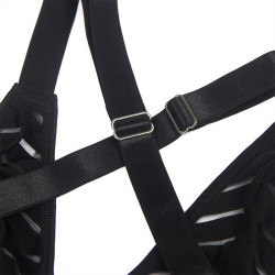 SUBBLIME - 954147 BODY MIT STRUMPFGÜRTEL SCHWARZ S/M – Produktansicht 7