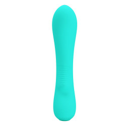 PRETTY LOVE - PRESCOTT WIEDERAUFLADBARER VIBRATOR AQUA GREEN – Produktansicht 2