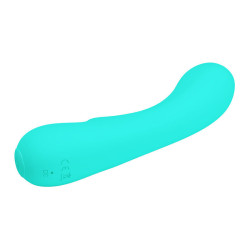 PRETTY LOVE - PRESCOTT WIEDERAUFLADBARER VIBRATOR AQUA GREEN – Produktansicht 3