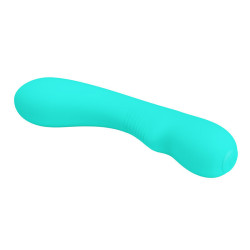 PRETTY LOVE - PRESCOTT WIEDERAUFLADBARER VIBRATOR AQUA GREEN – Produktansicht 4
