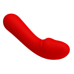 PRETTY LOVE - CETUS WIEDERAUFLADBARER VIBRATOR ROT – Produktansicht 3