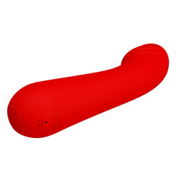 PRETTY LOVE - CETUS WIEDERAUFLADBARER VIBRATOR ROT – Produktansicht 5
