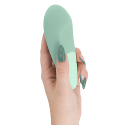 WOMANIZER - VIBE LAY-ON SILENT VIBRATOR SAGE – Produktansicht 4
