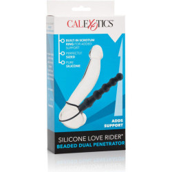 CALEXOTICS - BEADED DUAL PENETRATOR SCHWARZ – Produktansicht 2