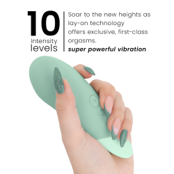 WOMANIZER - VIBE LAY-ON SILENT VIBRATOR SAGE – Produktansicht 5