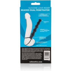 CALEXOTICS - BEADED DUAL PENETRATOR SCHWARZ – Produktansicht 3