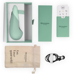 WOMANIZER - VIBE LAY-ON SILENT VIBRATOR SAGE – Produktansicht 6