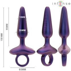 INTENSE - MARLON VIBRIERENDER ANALSTECKER MODELL 4 MIT FERNBEDIENUNG – Produktansicht 3
