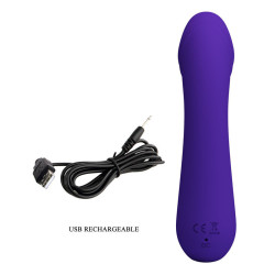 PRETTY LOVE - CETUS WIEDERAUFLADBARER VIBRATOR LILA – Produktansicht 8