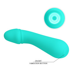 PRETTY LOVE - CETUS WIEDERAUFLADBARER VIBRATOR AQUA GREEN – Produktansicht 7
