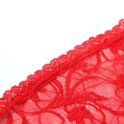 SUBBLIME - 954208 SPITZEN-BABYDOLL MIT VERSTELLBAREN TRÄGERN ROT S/M – Produktansicht 8