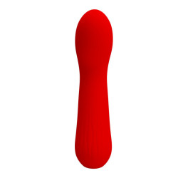 PRETTY LOVE - FAUN WIEDERAUFLADBARER VIBRATOR ROT – Produktansicht 2