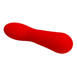PRETTY LOVE - FAUN WIEDERAUFLADBARER VIBRATOR ROT – Produktansicht 4