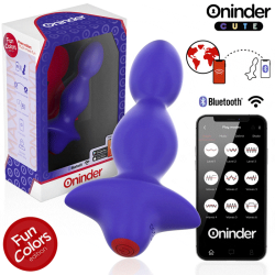 ONINDER CUTE - LOVE BUTT VIBRIERENDER ANALPLUG-DILATATOR - KOSTENLOSE WELTWEITE APP – Produktansicht 2