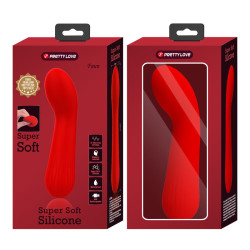 PRETTY LOVE - FAUN WIEDERAUFLADBARER VIBRATOR ROT – Produktansicht 9