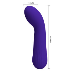 PRETTY LOVE - FAUN WIEDERAUFLADBARER VIBRATOR LILA – Produktansicht 5