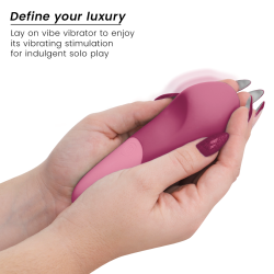 WOMANIZER - VIBE LAY-ON SILENT VIBRATOR DUSKY PINK – Produktansicht 3