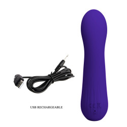 PRETTY LOVE - FAUN WIEDERAUFLADBARER VIBRATOR LILA – Produktansicht 8