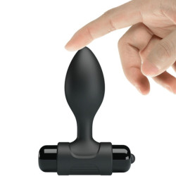 PRETTY LOVE - VIBRA BUTT 10 VIBRATIONEN ANALSTECKER SCHWARZ – Produktansicht 4