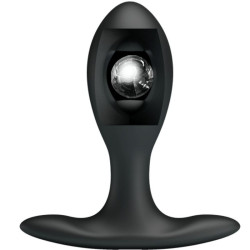 PRETTY LOVE - AUFBLASBARER ANALSTECKER SCHWARZ – Produktansicht 4
