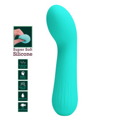 PRETTY LOVE - FAUN WIEDERAUFLADBARER VIBRATOR AQUAGRÜN – Produktansicht 7