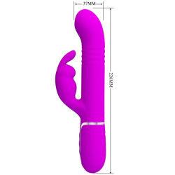 PRETTY LOVE - COALE RABBIT VIBRATOR PERLEN VIOLET – Produktansicht 7